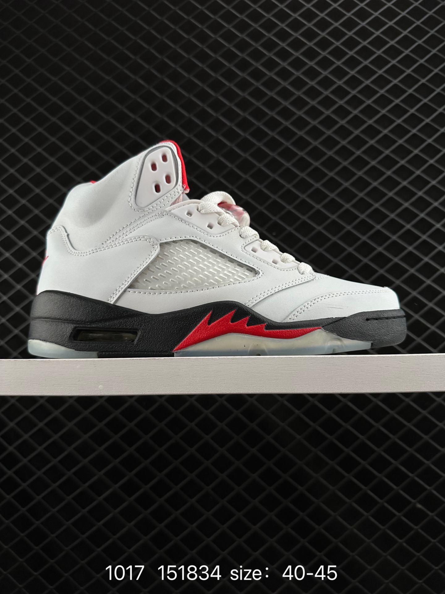 AIR JORDAN 5 fire red “